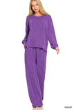 Melinda Ribbed Pant Set
