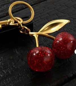 Cherry Keychain