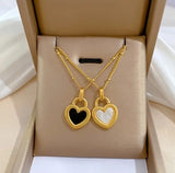 Dainty Gold Heart Necklace