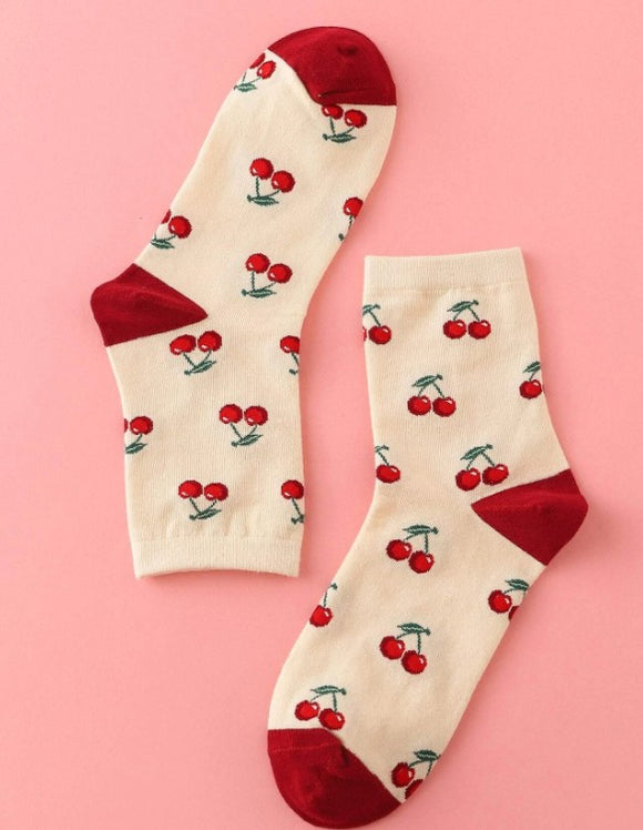Cherry Socks