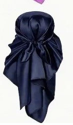Solid Wild Rag-Navy