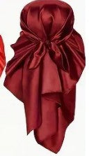 Solid Wild Rag- Burgundy
