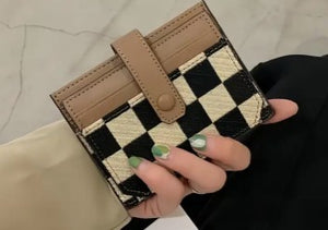 Checkered Wallet