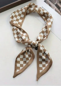 Checkered Twilly-Brown