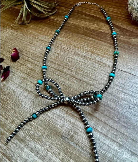 Navajo Faux Turquoise Necklace