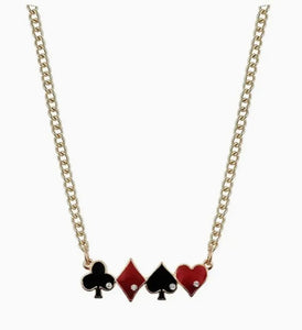 Card Symbol Necklace