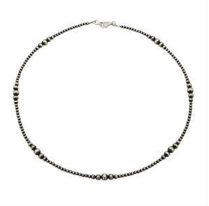 Navajo Pearl Graduated 30'in Necklace
