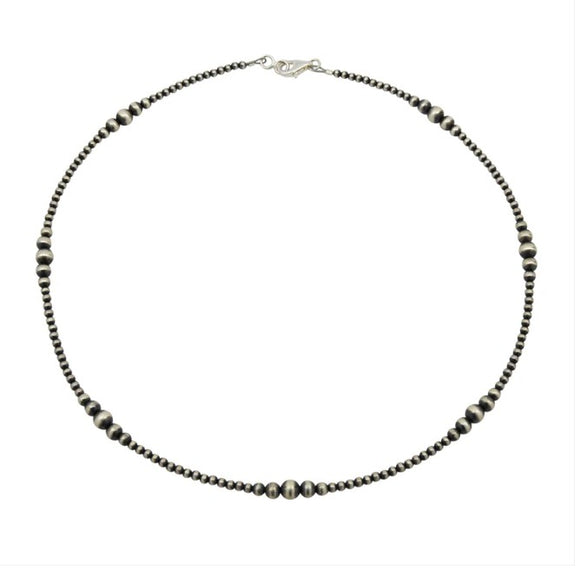 Navajo Pearl Graduated 30'in Necklace