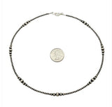 Navajo Pearl Graduated 30'in Necklace