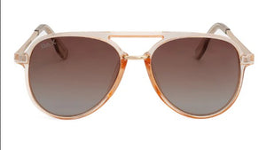 Earhart Sunglasses- Clear