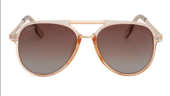 Earhart Sunglasses- Clear