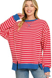 Camila Stripe Sweatshirt