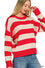 Remi Striped Drop Shoulder Sweater