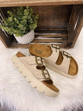 Corky's Rumor Has It Sandal-Natural