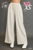 Bex Half Zip Cap Sleeve Set-Ecru