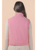 Ariel Pink Puffer Vest