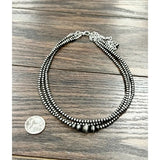 Handmade 15" Navajo Bead Necklace