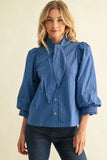 Kadence Stripe Tie Top