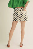 Mel High Waist Polka Dot Shorts
