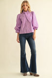 Kadence Stripe Tie Top