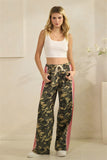 Kort Striped Camo Tie Pants