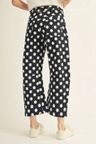 Tatum Polka Dot Barrel Pants