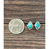 10mm Diamond Gemstone Stud Earrings