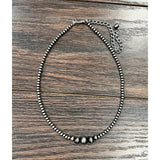 Handmade 15" Navajo Bead Necklace