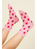 Strawberry Printed  Socks