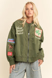Reece Rodeo Embroidered Bomber Jacket