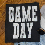 White Sparkle Game Day Tee