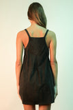 Josephine Mini Dress with Shorts-Black