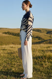 Miley Abstract Oversized Button Up