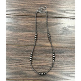 Handmade 22" Polish Navajo Bead Necklace