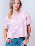 Bella Western Printed Short Sleeve T-shirt