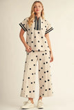 Cate Polka Dot Pants Set