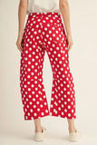 Tatum Polka Dot Barrel Pants