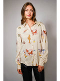 Silvia Western Embroidered Shirt