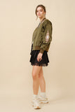 Jenna Embellished Bomber Jacket