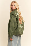 Reece Rodeo Embroidered Bomber Jacket