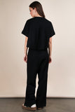 Malery Textured Set-Black