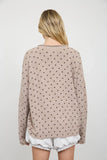 Cherry Polka Dot Cardigan