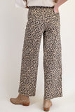 Leopard Wide Legged Pants