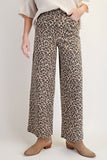 Leopard Wide Legged Pants