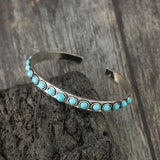 Western Style Turquoise Cuff Bracelet,