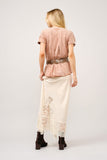 Embroidered Western Yoke T-shirt