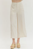 Mia Cream Linen Pants