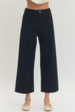 Silvia Black Wide Leg Pants