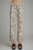 Jules Zebra Wide Leg Pants