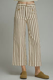 Carla Black Striped Pants